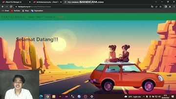 Demo aplikasi web rental mobil UAS P. Web