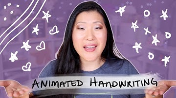 Animated titles with YOUR OWN HANDWRITING the FREE & EASY WAY!