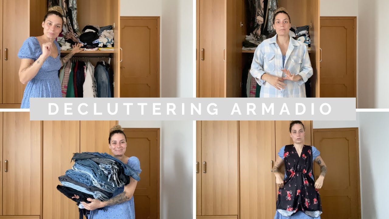 DECLUTTERING ARMADIO ESTIVO | 2025