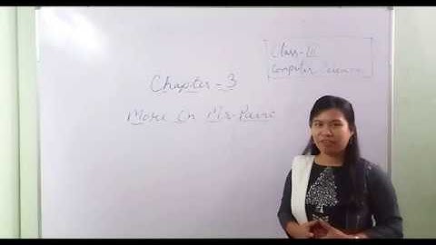 CLASS 3 | MORE ON MS PAINT