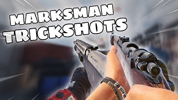 Trickshots with all marksman on codm