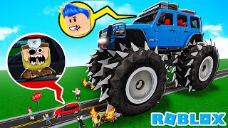 MOBIL RAKSAKSA VS MOBIL TERKECIL DI DUNIA ROBLOX!!!