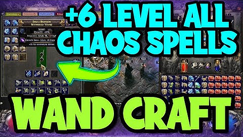 +6 Withered Wand Mage Weapon Craft Guide Step by Step #pathofexile2 #poe2 #crafting
