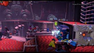 Lego Batman 3 All minikits on lv. 6 The Lantern Menace