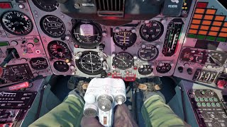 Вылет на штурмовике Су-25 в локации Порт-Морсби в VR шлеме в War Thunder. СБ режим. screenshot 5