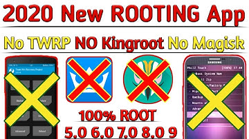2020 New Rooting App | Root All Samsung & Any Android Phone 5.0/6.0/7.0/8 9 10 | No TWRP No Kingroot