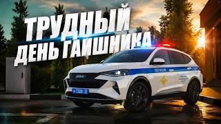 ПОГОНЯ, ОФОРМЛЕНИЕ НАРУШИТЕЛЕЙ - БУДНИ ИНСПЕКТОРА ДПС НА GREENTECH ROLEPLAY screenshot 4