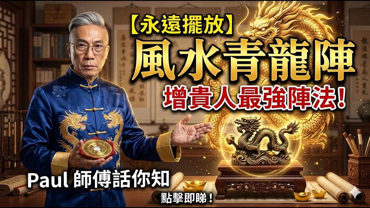 [教你一條龍增貴人][永遠可擺][不論流年]