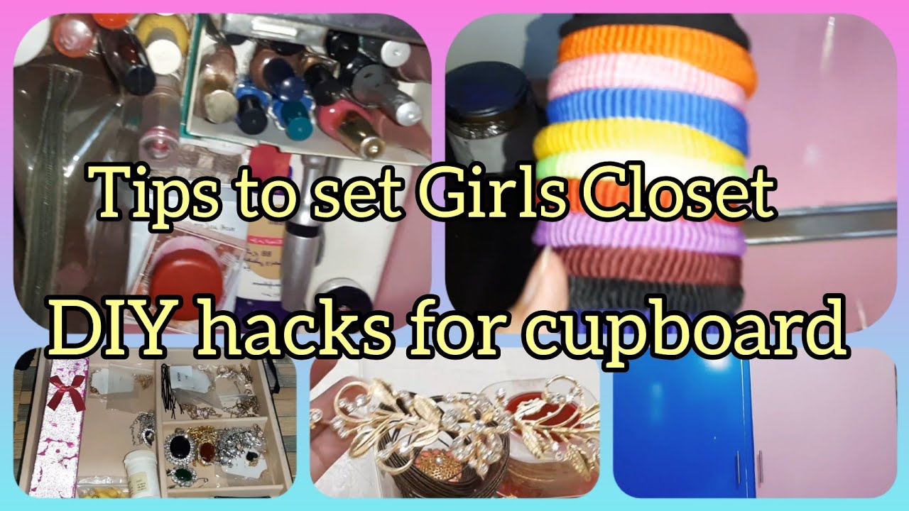 Cupboard Organising Hacks Girls Closet Tour DIY Hacks To Organise cupboard-organising-hacks-girls-closet-tour-diy-hacks-to-organise