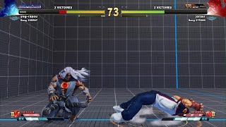 [SFV] Online Ranked Match / yng-rayou Vs jorser