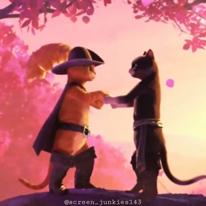 Puss x Kitty Love edit, puss In Boots The Last Wish #pussinbootsedit ...