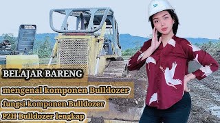 mengenal komponen dan fungsi alat berat buldozer d85ss Komatsu