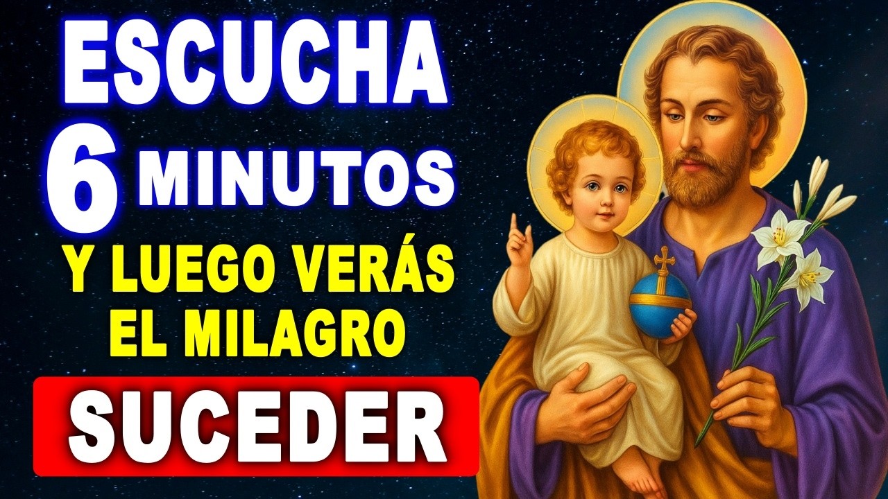 🔴 La Oración más PODEROSA a SAN JOSÉ Obrero para Prosperidad y Trabajo ...