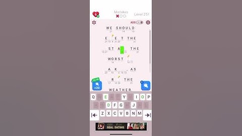 Ultimate cryptogram level 251 guide #cryptogram