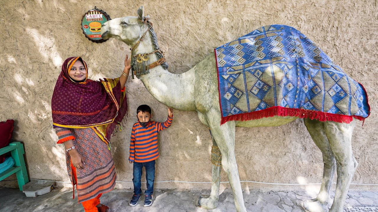 জীবনে প্রথম উটের বার্গার খেলাম | Camel Burger in Dubai