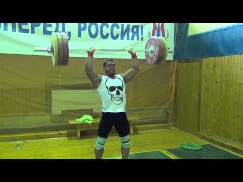 Klokov Dmitry - Cross Fit complex 155 kg !!!