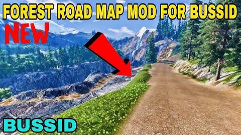 new forest road map mod for bussid | mod map bussid | mapas para bus simulator indonesia.