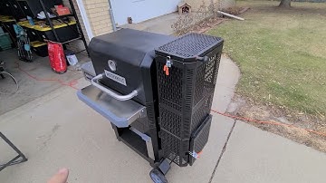 First Burn on the Masterbuilt 800 Gravity Series Bbq.