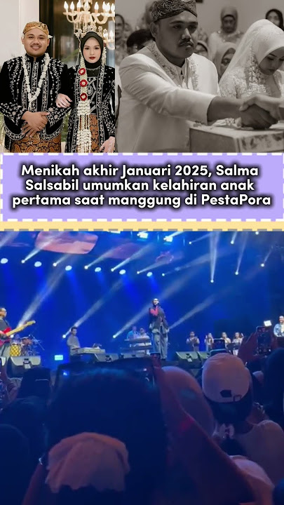 Salma idol atau salma salsabil umumkan kelahiran anak pertama setelah 8 bulan menikah.