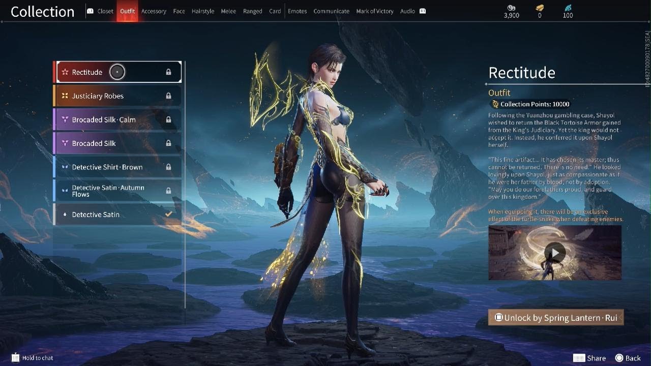 Rectitude Costume for Shayol Wei | NARAKA: BLADEPOINT - YouTube