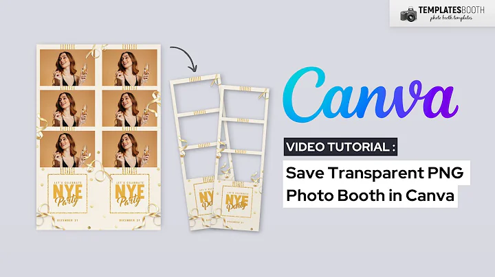 Save a Photo Booth Template as Transparent PNG in Canva | TemplatesBooth
