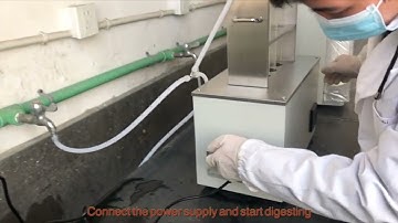 Kjeldahl nitrogen analyzer operation video