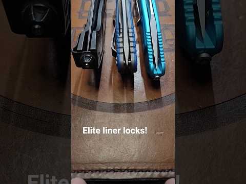 Three heavy use liner locks that are elite level!
