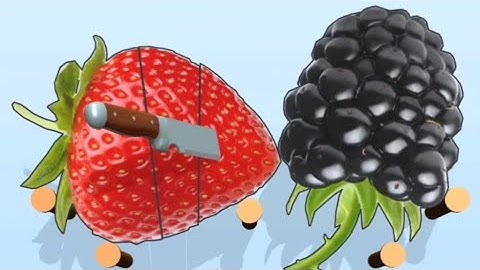 Slice it! Level 105-110 | Very Satisfying and Relaxing ASMR Slicing Fruit Cutting Shake Making Game