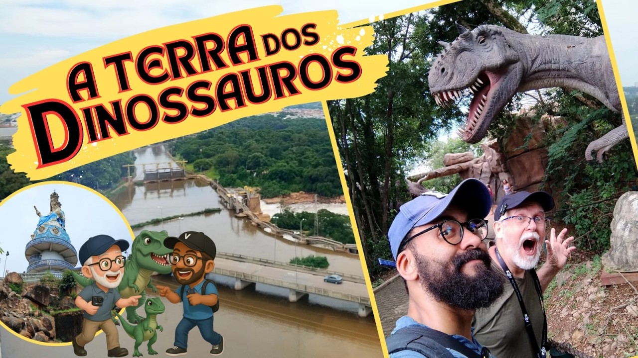 SALTO - A CIDADE DOS DINOSSAUROS EM SÃO PAULO - TREM REPUBLICANO, MIRANTE, MONTSERRAT E PADROEIRA!
