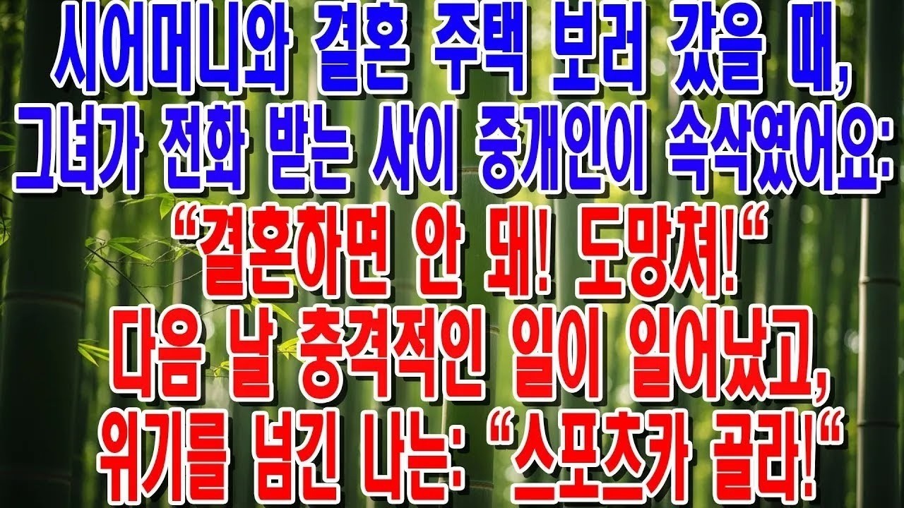 실화 ＂혼수 5천은 기본, 월급통장도 넘겨＂ 제 돈 싹 털어가려던 예비 시댁, 약혼식장에서 전부 폭로해버렸습니다