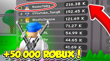 I SPENT OVER 50,000 ROBUX To BECOME NUMBER ONE On LEADERBOARDS In SUPERHERO CITY!! (Roblox)