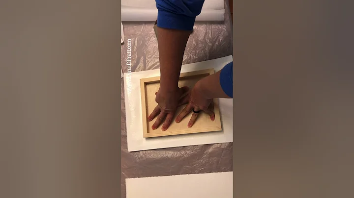 Mounting watercolor paper on panels