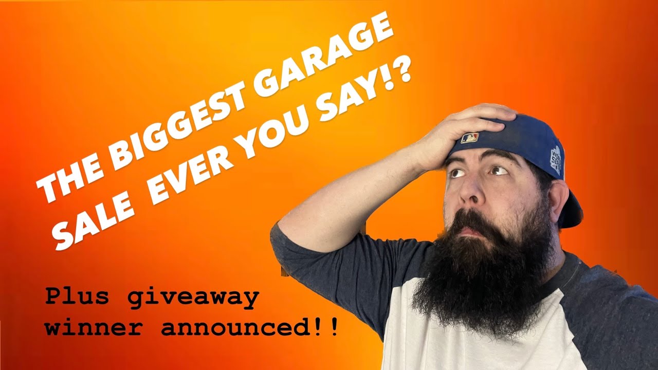 I WENT TO THE BIGGEST GARAGE SALE IN INDIANA! giveaway winner announced!