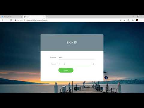 Web Application in Flask - To upload an image to Twitter