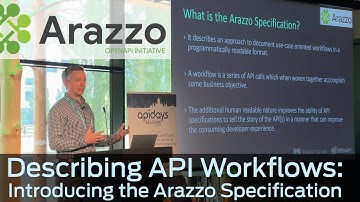 Describing API Workflows: Introducing the Arazzo Specification