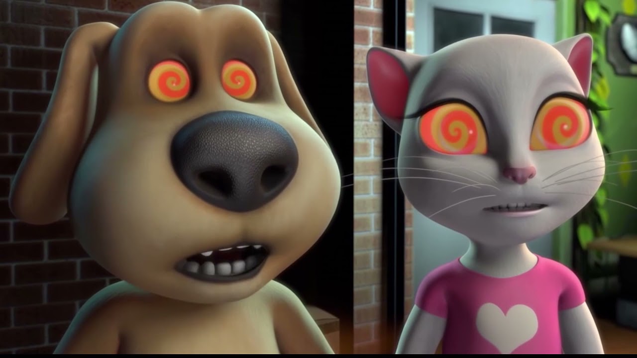 Cartoon characters hypnotized - YouTube