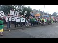 Irish football supporters came out in force  to remember Jack Charlton