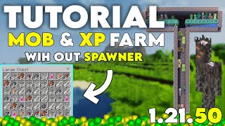 EASY MOB XP FARM TUTORIAL 1.21 ( Without Mob Spawner )