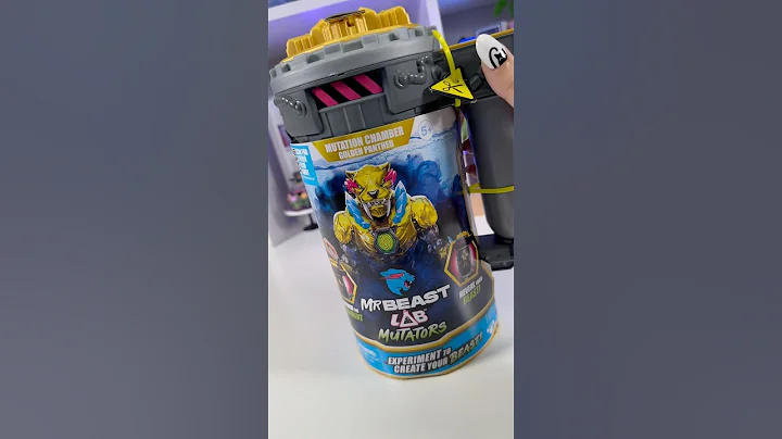 Mr. Beast Lab Mutators Golden Panther 🐆 #mrbeast #asmr #mrbeastlab