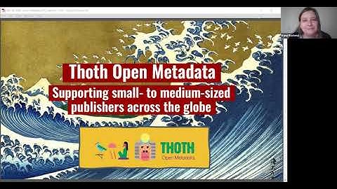 Thoth open metadata management and dissemination platform for open access books