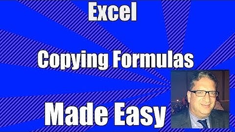 Excel copying formulas to other cells - excel relative reference excel absolute reference 2013 2016