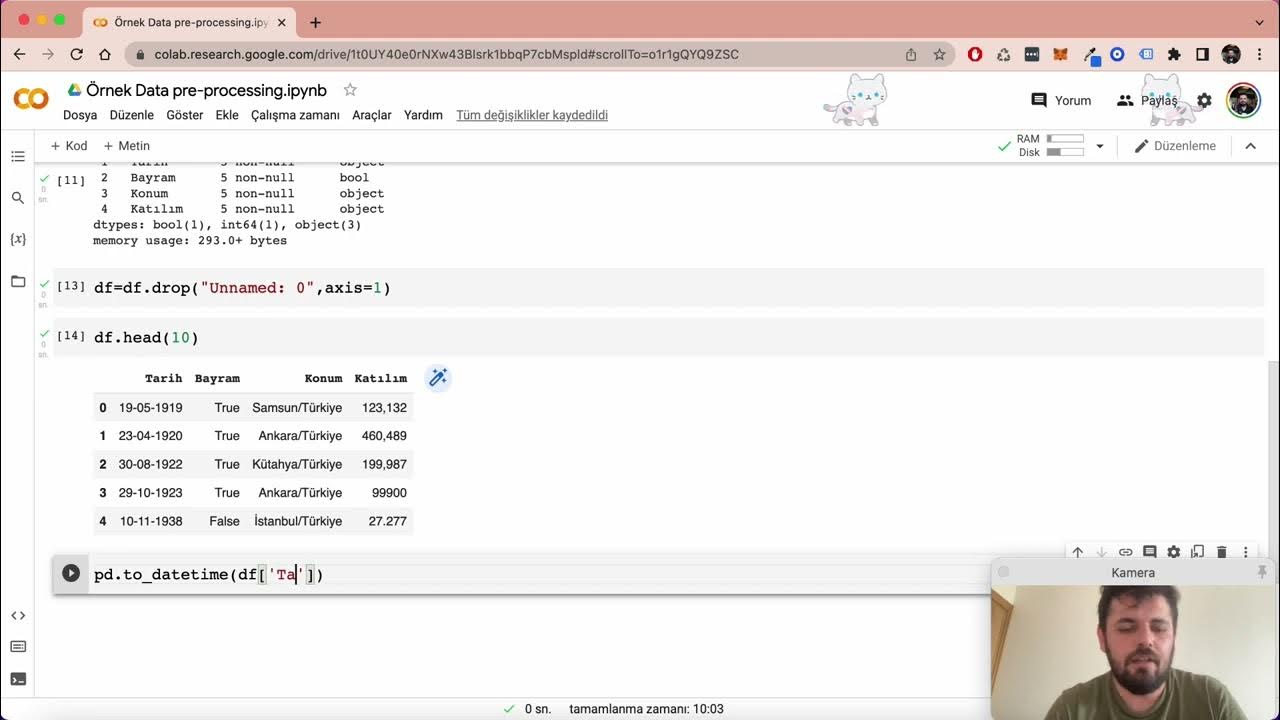 Pandas Data Pre-Processing Örneği - YouTube