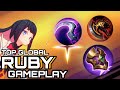 NEW EMBLEM FOR RUBY SUSTAIN + DAMAGE + LIFESTEAL BUILD! | RUBY GAMEPLAY | I'M BACK! | ikanji | MLBB
