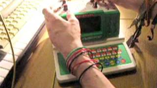 Circuit Bent Grandstand Iq Builders First Talking Computer