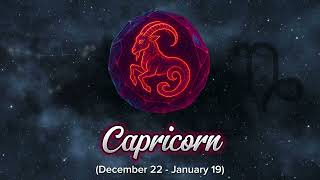 Capricorn (December 22 – January 19) & Garnet