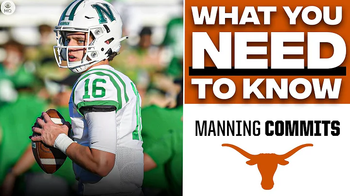 EVERYTHING you need to know about 5-star QB Arch Manning committing to Texas | CBS Sports HQ