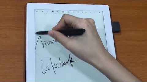 Likebook Mimas - 10 3 ereader Note taking