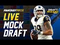 Live Mock Draft with Mike Tagliere (2020 Fantasy Football)