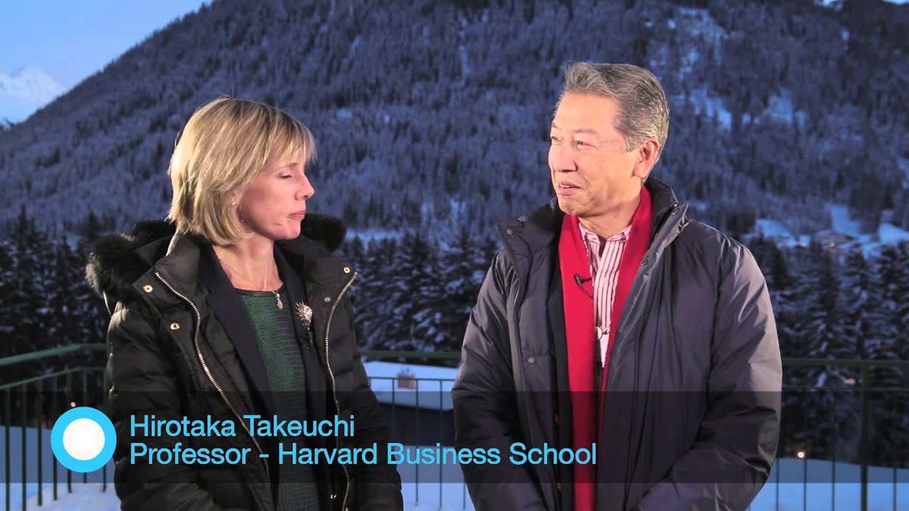 WEF Davos 2015 Hub Culture Interview with Hirotaka Takeuchi