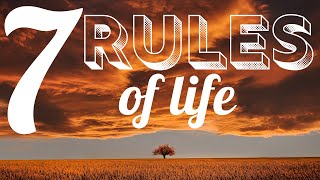 7 Rules Of Life 🤩🤩 Life Quotes 🏆 7 Rules For SUCCESSFUL LIFE 🏆Motivational video for success in life